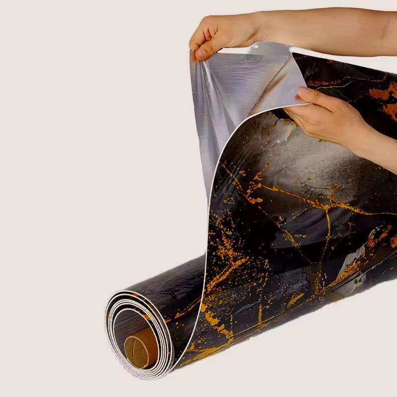 PVC Marble Wall Panel – Self-Adhesive Waterproof Wallpaper for Home & Office